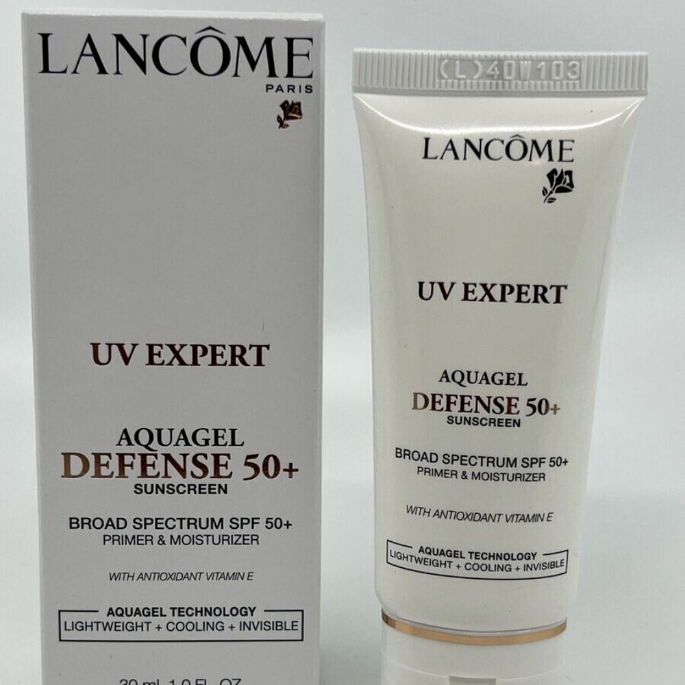 UV Expert Aquagel Defense 50+ Sunscreen - White